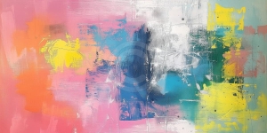 Composizione astratta moderna