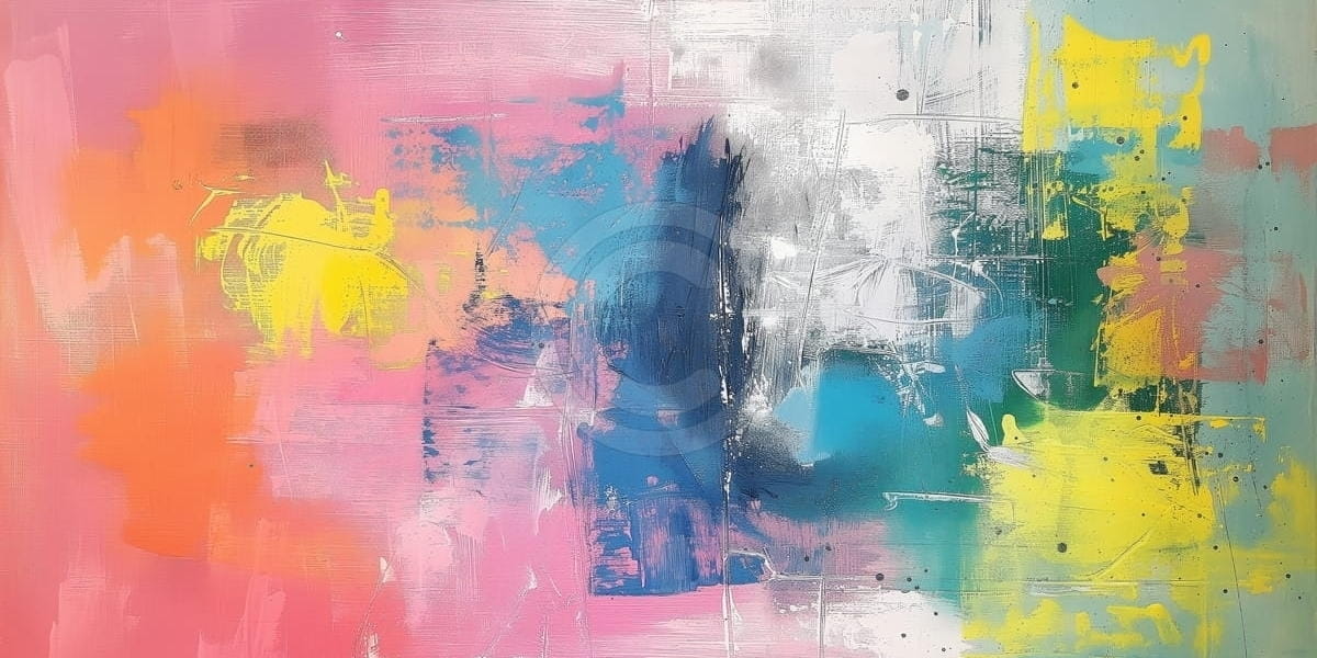 Composition abstraite moderne