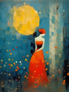 Attendre sous la Lune