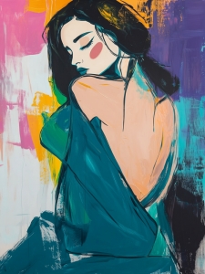 Colorful Woman