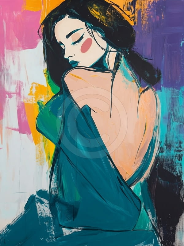 Colorful Woman