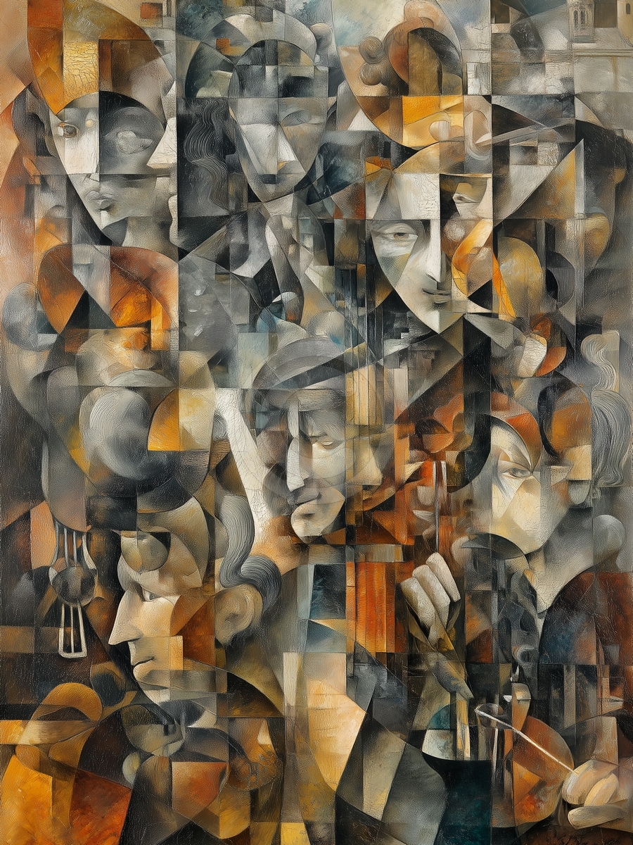 Cubist Faces