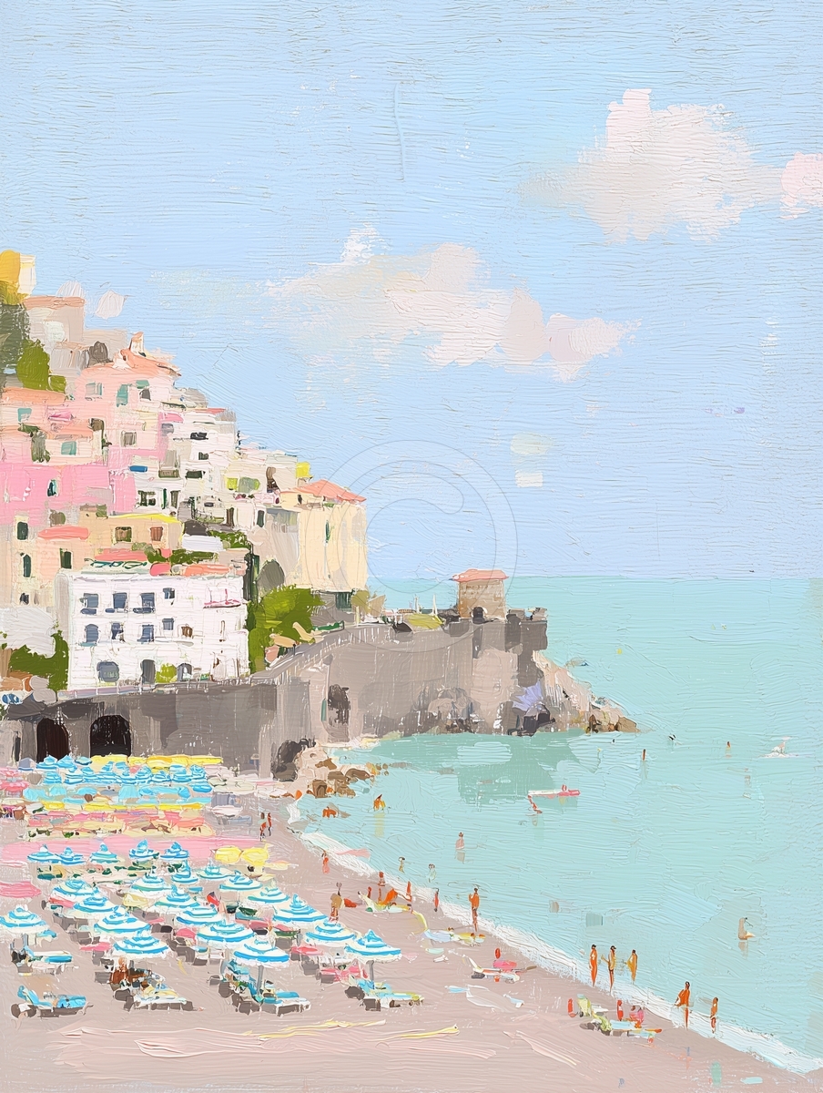 Plage d'Amalfi