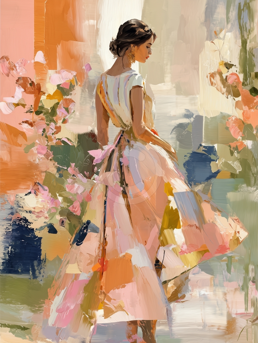 Donna tra i Fiori
