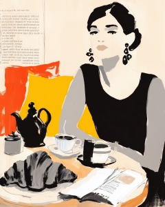 Morning at the Caf&eacute;