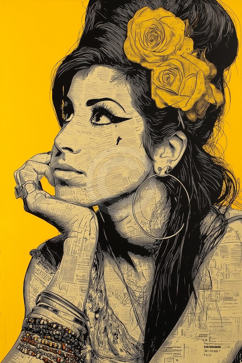 Ritratto di Amy Winehouse