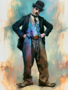 Portrait de Charlie Chaplin