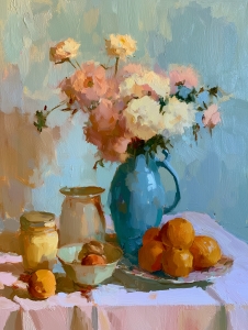 Roses et oranges