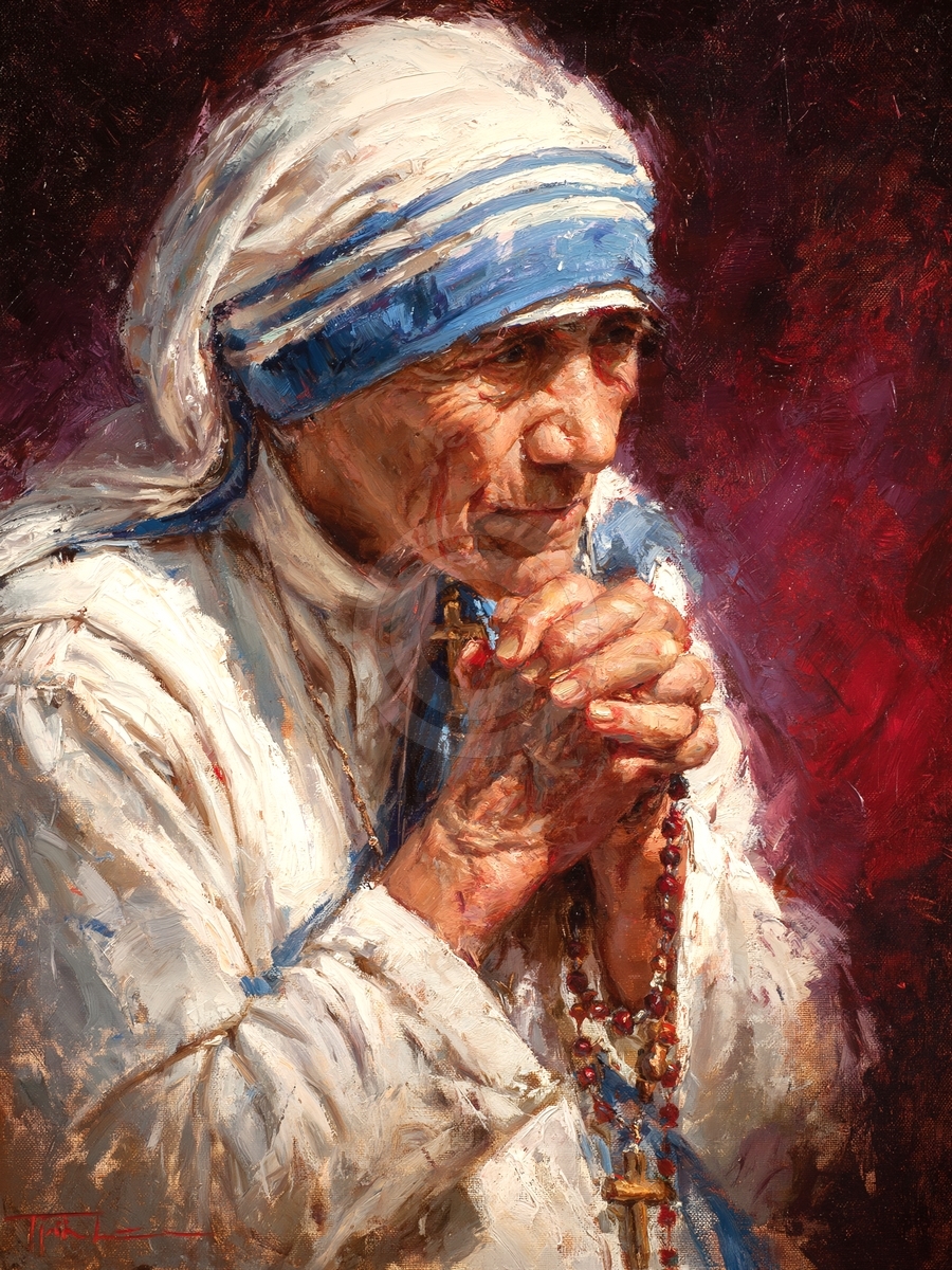 Mother Teresa Portrait