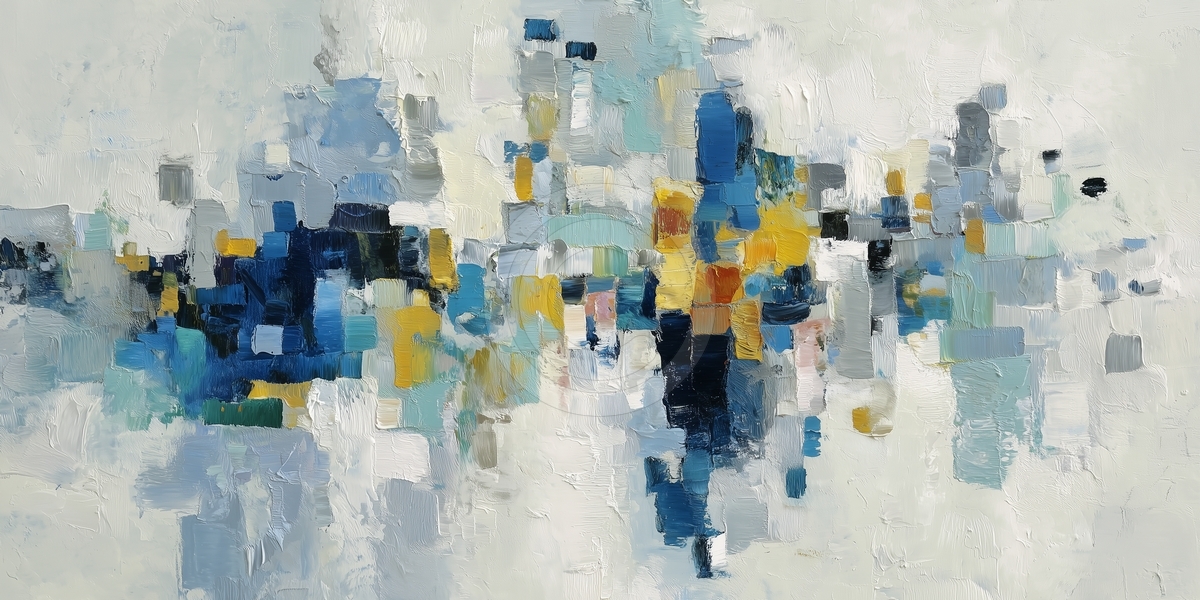 Ciudad de azul y oro